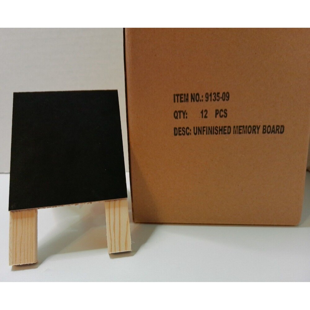 Studio Miniature Unfinished Chalkboards lot of 12